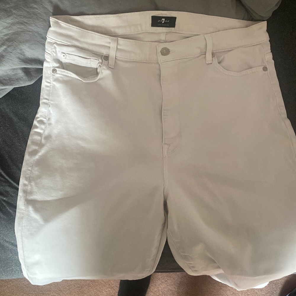 seven white skinny jeans